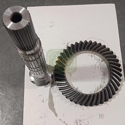 Bagian Transmisi Poros Depan 9/41 T A190330 Bevel Gear Untuk Backhoe Loader