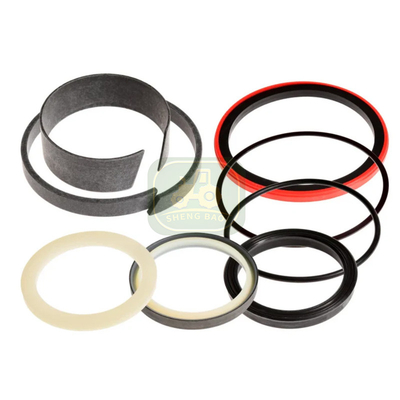Perlengkapan ganti yang tahan lama Bagian-bagian Silinder ember 84259225 Seal Kit Untuk Backhoe Loader