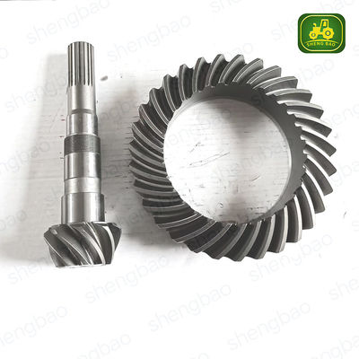 Pergantian tahan lama Roda Mahkota & Pinion 053972R1 Bevel Gear Untuk Traktor