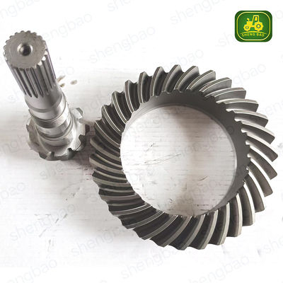 Pergantian tahan lama Roda Mahkota & Pinion 053972R1 Bevel Gear Untuk Traktor