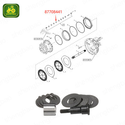 Bagian rem diferensial 87708441 Kit Perbaikan Pengatur Rem Untuk Backhoe Loader