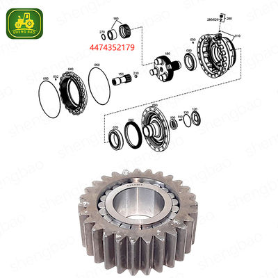 Suku Cadang Gandar 4474298194 4474352179 Gigi 27T Untuk Traktor