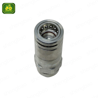 Bagian Mesin RE73041 RE219421 RE255758 Kopling Cepat Hubungan Hidraulik Untuk Traktor
