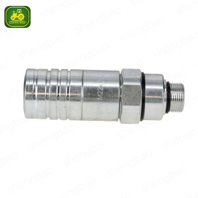 Bagian Mesin RE73041 RE219421 RE255758 Kopling Cepat Hubungan Hidraulik Untuk Traktor