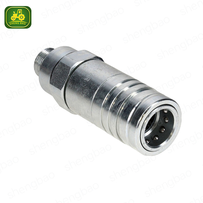 Bagian Mesin RE73041 RE219421 RE255758 Kopling Cepat Hubungan Hidraulik Untuk Traktor
