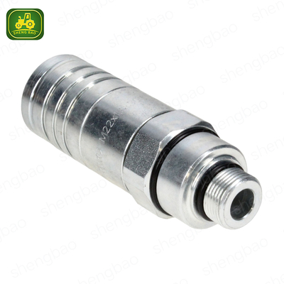 Bagian Mesin RE73041 RE219421 RE255758 Kopling Cepat Hubungan Hidraulik Untuk Traktor