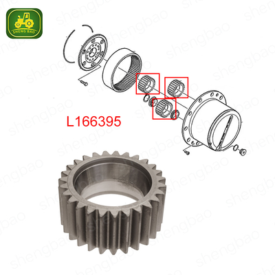 Planetary Drive Parts L166395 Planet Pinion Gear Untuk Traktor