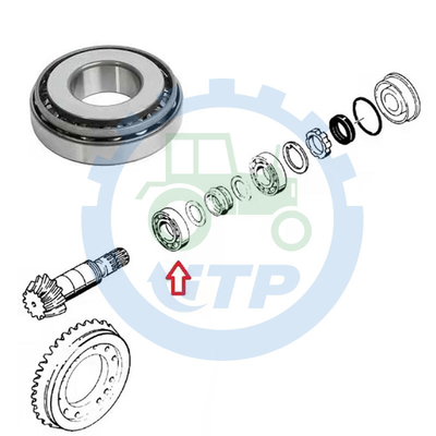 Kasus IH 5140 5150 Tapered Bearing 40*90mm K395090 9968047