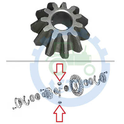 T29227 Diferensial transmisi Bevel Gear untuk  820 920