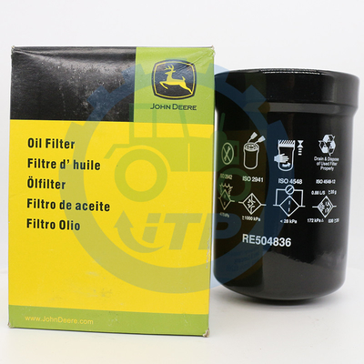 Backhoe Loader RE504836 Filter Oli Mesin 1.76lbs Untuk